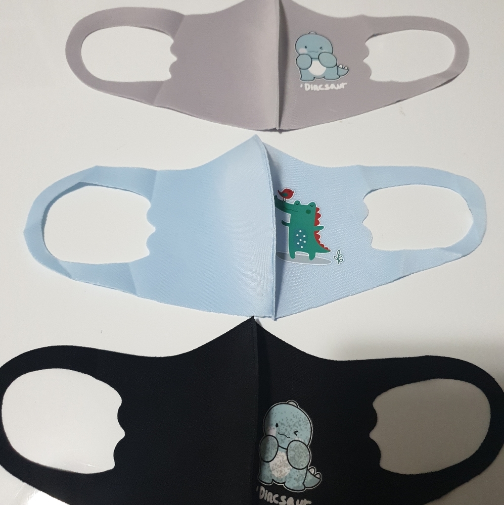 3 pack Children mask reusable 3-8years